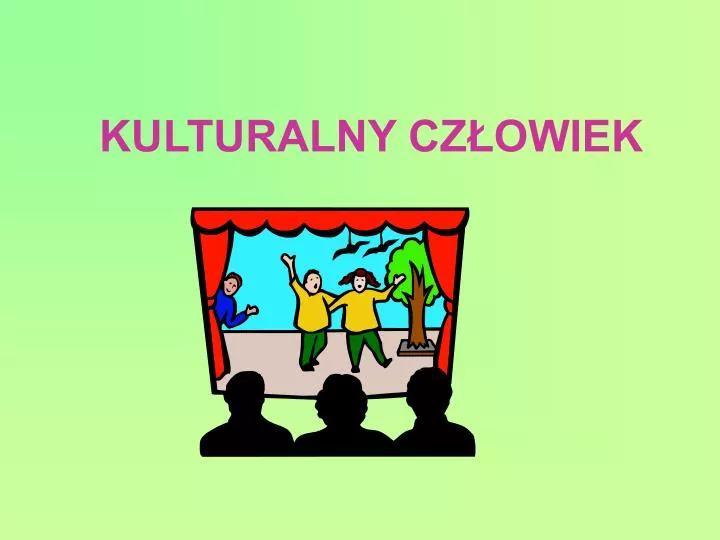 kulturalny cz owiek