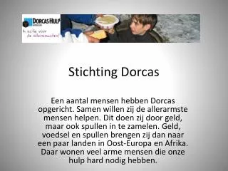 stichting dorcas