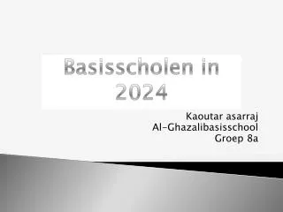 kaoutar asarraj al ghazalibasisschool groep 8a