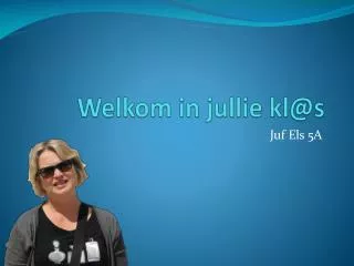 welkom in jullie kl@s
