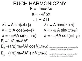 ruch harmoniczny