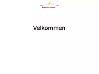 velkommen