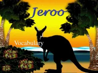 Vocabulary