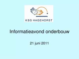 informatieavond onderbouw