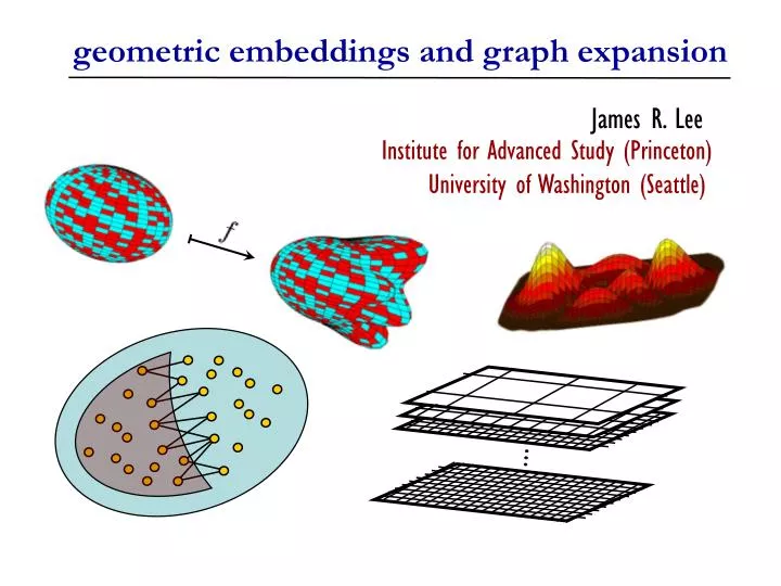 geometric embeddings and graph expansion