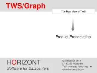 H O RIZONT Software for Datacenters