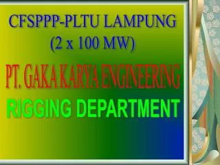 PT. GAKA KARYA ENGINEERING