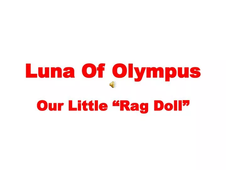 luna of olympus
