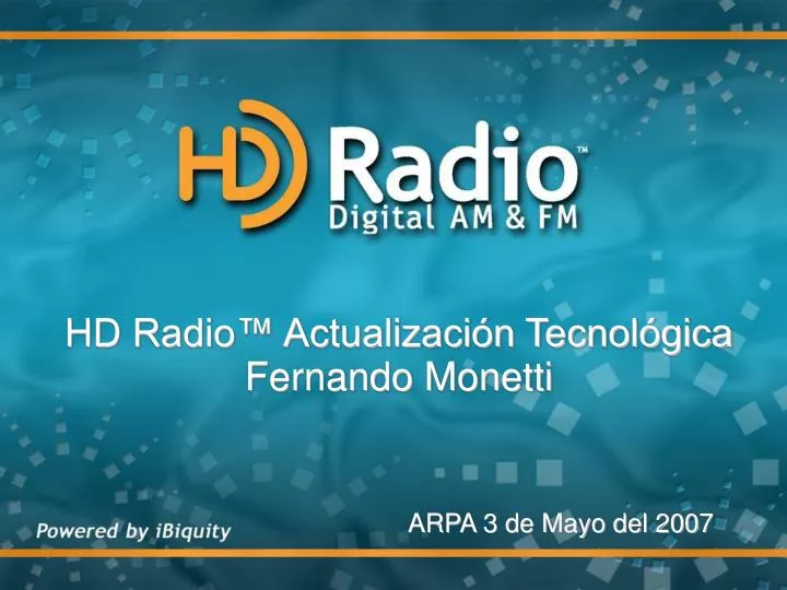 hd radio actualizaci n tecnol gica fernando monetti