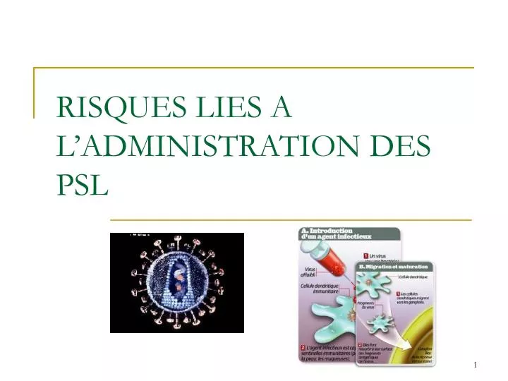 risques lies a l administration des psl