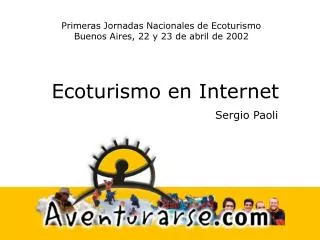 ecoturismo en internet
