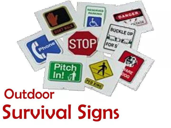 survival signs