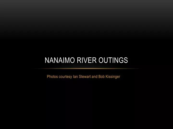 nanaimo river outings