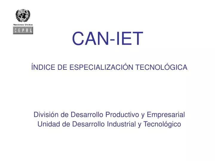 can iet