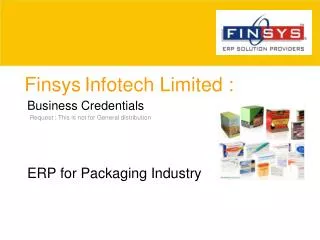 Finsys Infotech Limited :