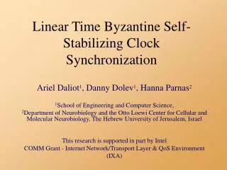 Linear Time Byzantine Self-Stabilizing Clock Synchronization