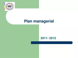 plan managerial