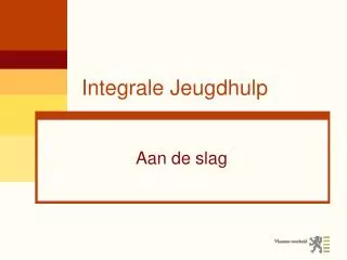integrale jeugdhulp