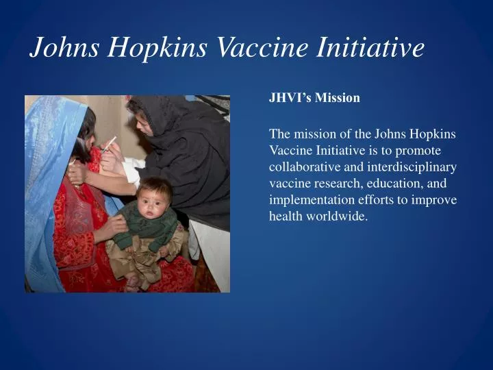 johns hopkins vaccine initiative