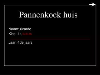 pannenkoek huis