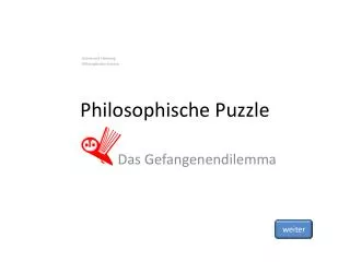 philosophische puzzle
