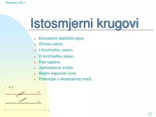 istosmjerni krugovi