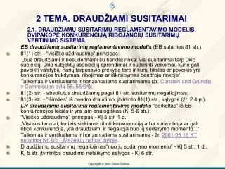 2 tema draud iami susitarimai