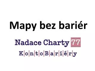 mapy bez bari r