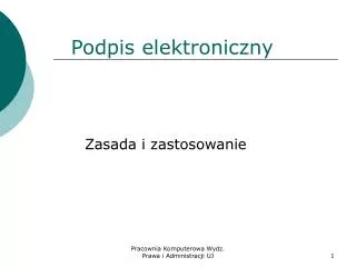 podpis elektroniczny