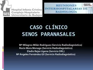 caso cl nico senos paranasales