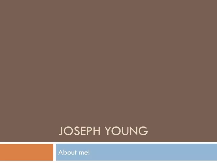 joseph young