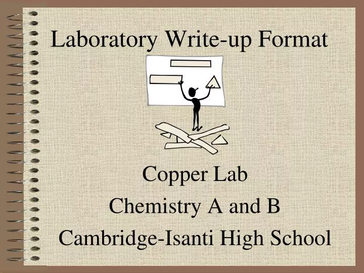 laboratory write up format