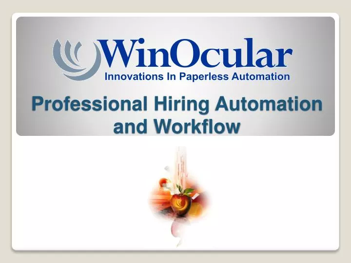 professional hiring automation and workflow