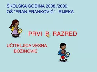 prvi b razred