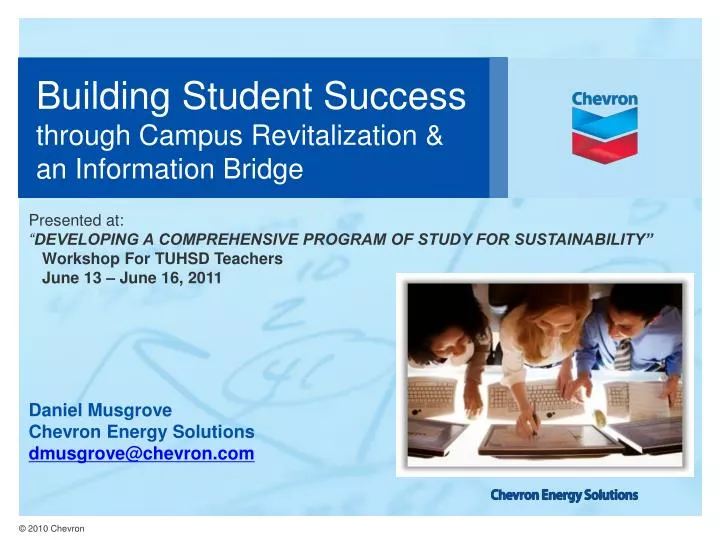 building student success through campus revitalization an information bridge