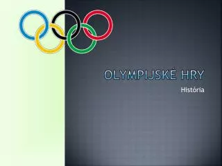 olympijsk hry