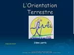 L’Orientation Terrestre - slide 1