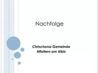 chrischona gemeinde affoltern am albis