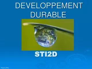 developpement durable
