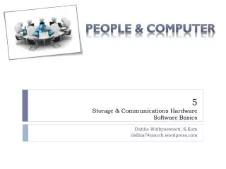 5 storage communications hardware software basics