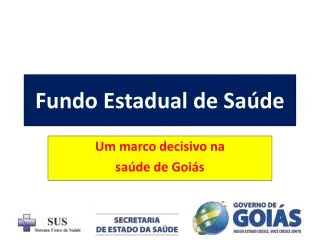 fundo estadual de sa de