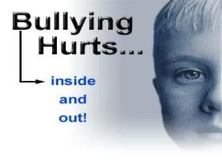National Anti Bullying Week 2010