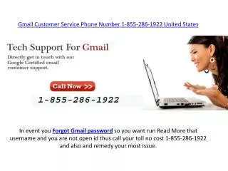 Call 1-855-286-1922 for change gmail forgot password recover