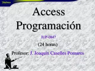 access programaci n iup 0847