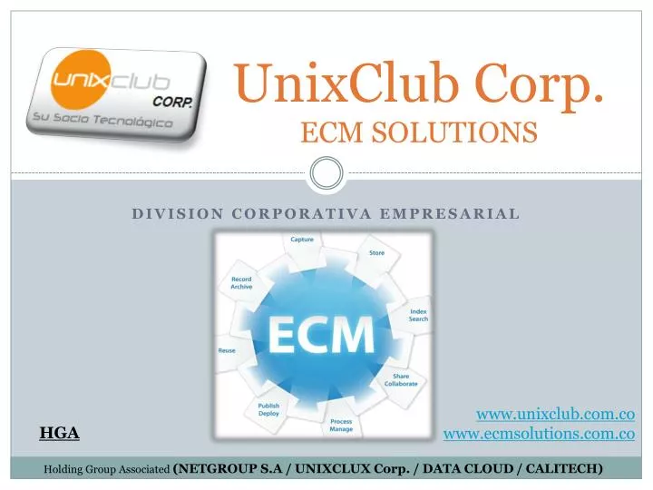 unixclub corp ecm solutions