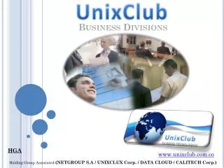 business divisions