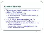 Atomic Number - slide 1