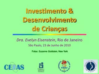 investimento desenvolvimento de crian as