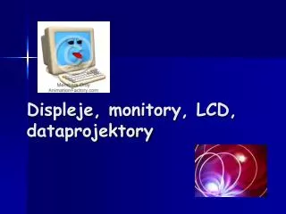 displeje monitory lcd dataprojektory