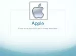 Apple - slide 1